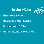 Appartement Huus Binnensee Og1, Frisch Renoviert Fuer 2, Ruhige Lage Nahe Suedstrand *