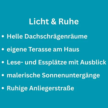 아파트 Huus Binnensee Og1, Frisch Renoviert Fuer 2, Ruhige Lage Nahe Suedstrand *