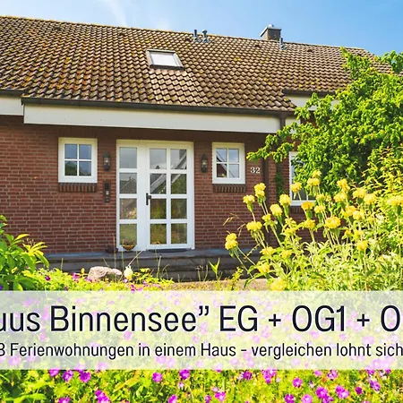 Apartmán Huus Binnensee Og1, Frisch Renoviert Fuer 2, Ruhige Lage Nahe Suedstrand Fehmarn