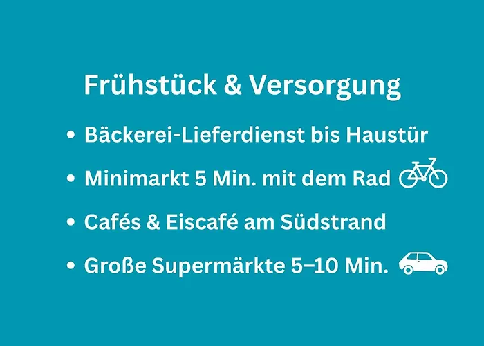 Apartament Huus Binnensee Og1, Frisch Renoviert Fuer 2, Ruhige Lage Nahe Suedstrand