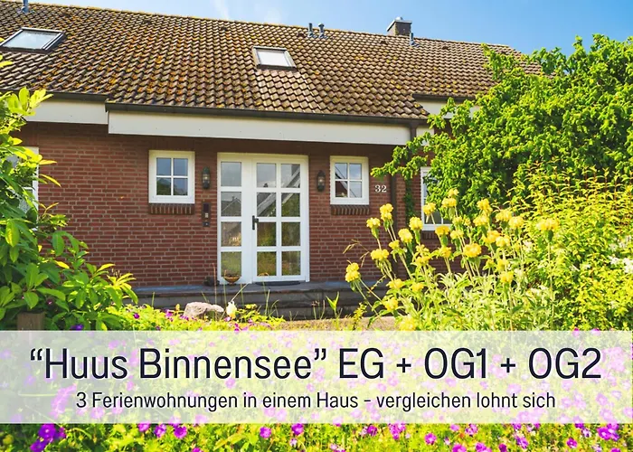 Apartament Huus Binnensee Og1, Frisch Renoviert Fuer 2, Ruhige Lage Nahe Suedstrand